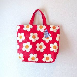 Beach Exotica canvas beach tote shopper bag